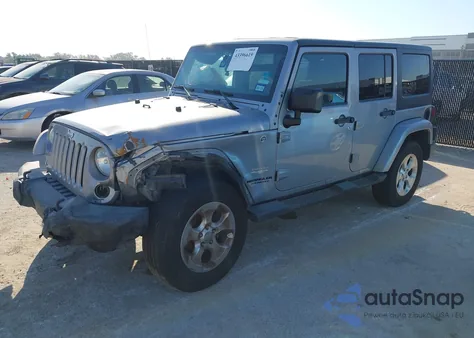 2015 Jeep Wrangler Unlimited Sahara z USA, uszkodzony, nr VIN 1C4BJWEGXFL603690